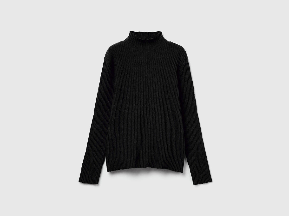 Camisola com gola alta canelada - ucb_image_FS