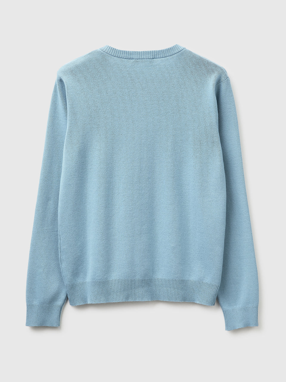 Light blue cardigan in tricot cotton - ucb_image_BS