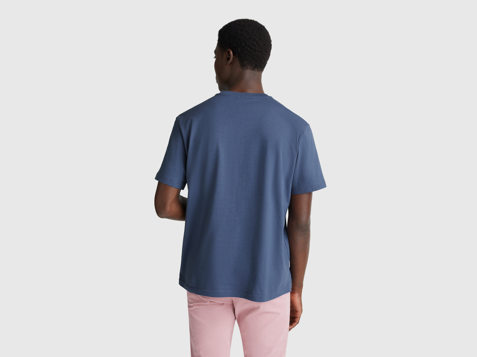 T-shirt básica de algodão  - ucb_image_B