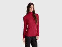 T-shirt de manga comprida com gola alta - ucb_image_F