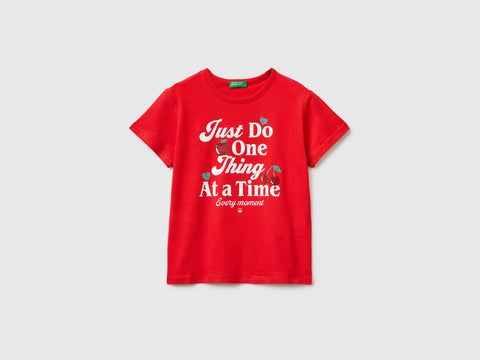 T-shirt with print and glitter - ucb_image_FS