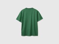 Melange T-shirt with logo - ucb_image_BS