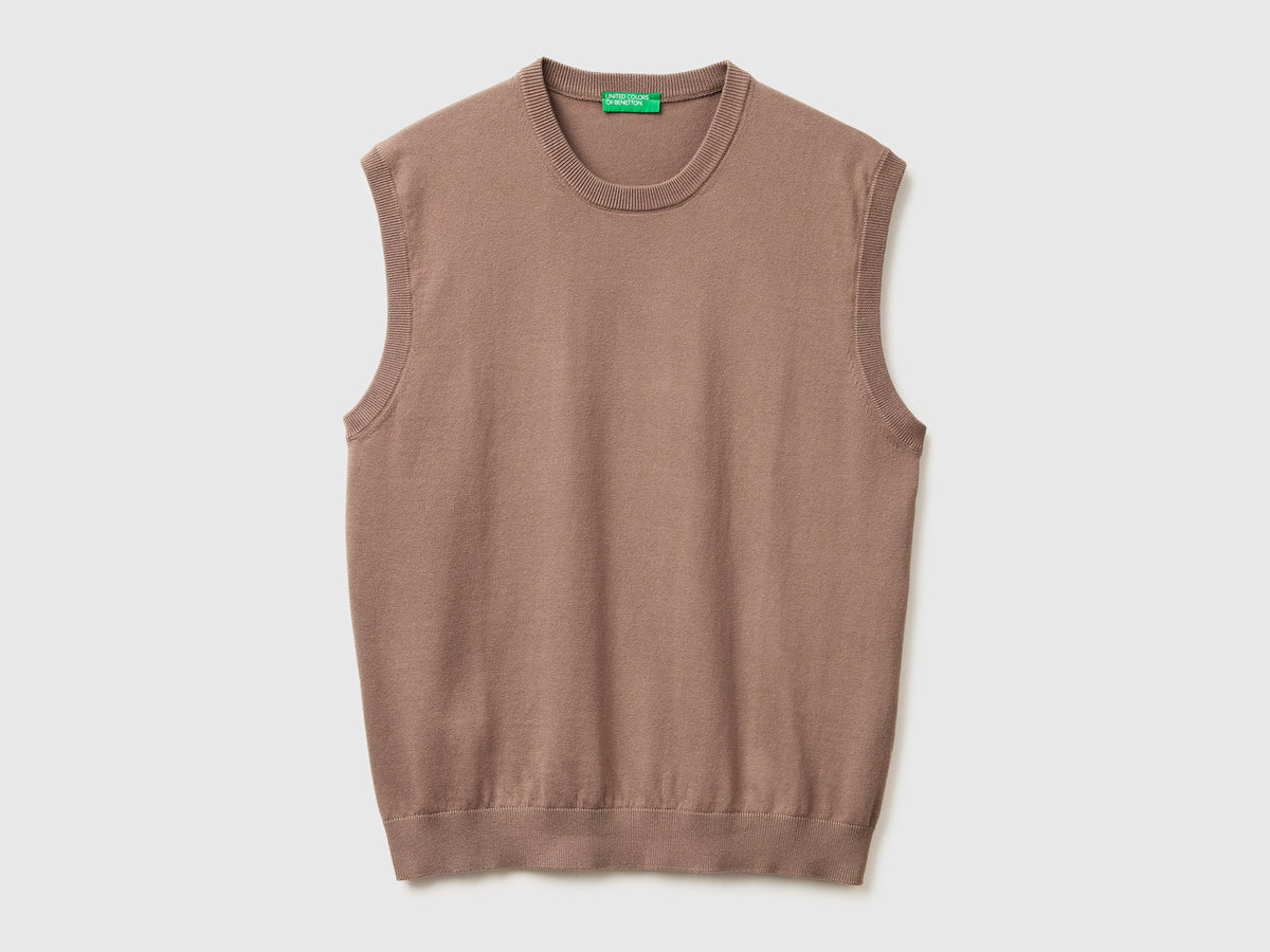 Vest in tricot cotton - ucb_image_FS