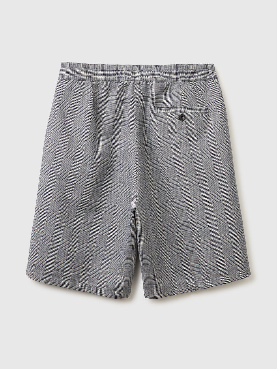 Regular fit Bermuda shorts in linen blend - ucb_image_BS