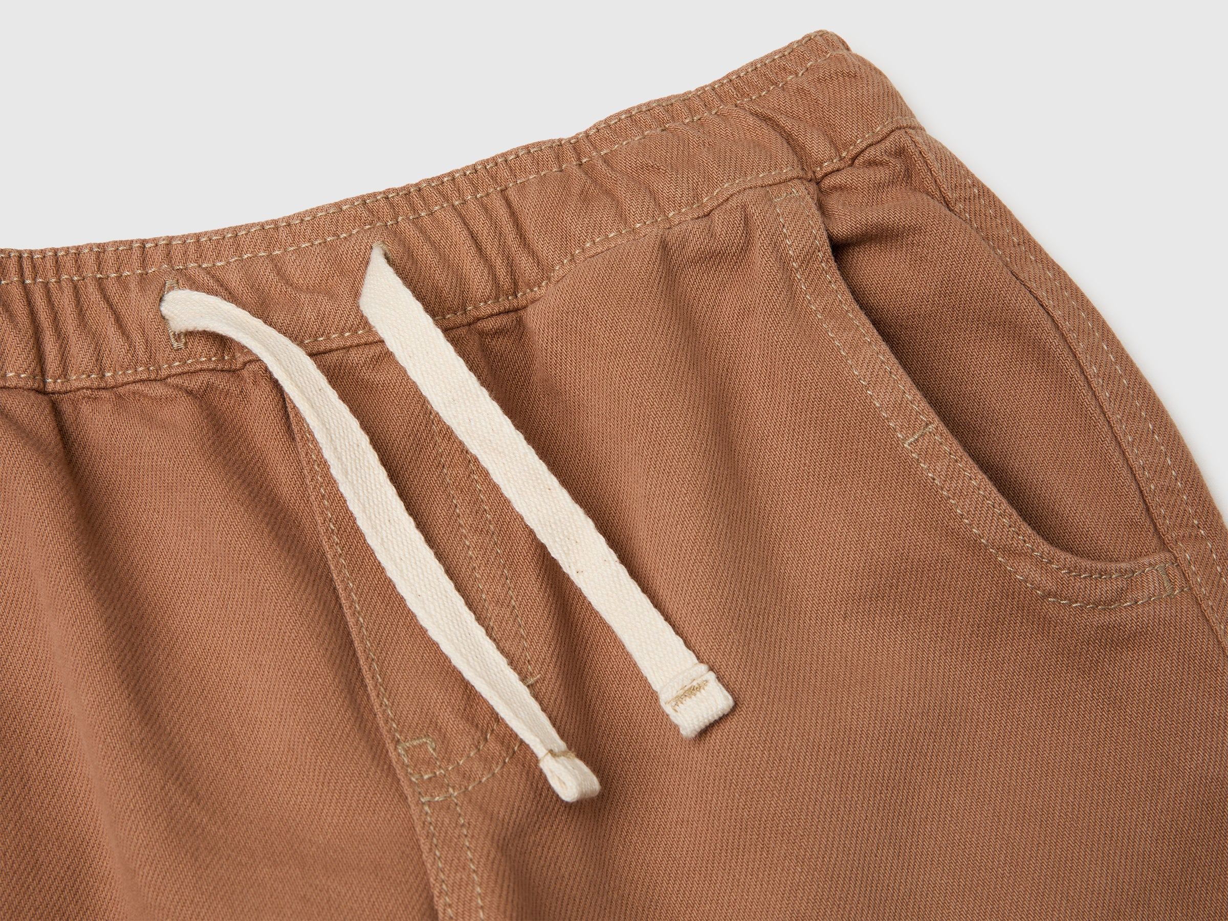 Cotton joggers with drawstring - ucb_image_DS1