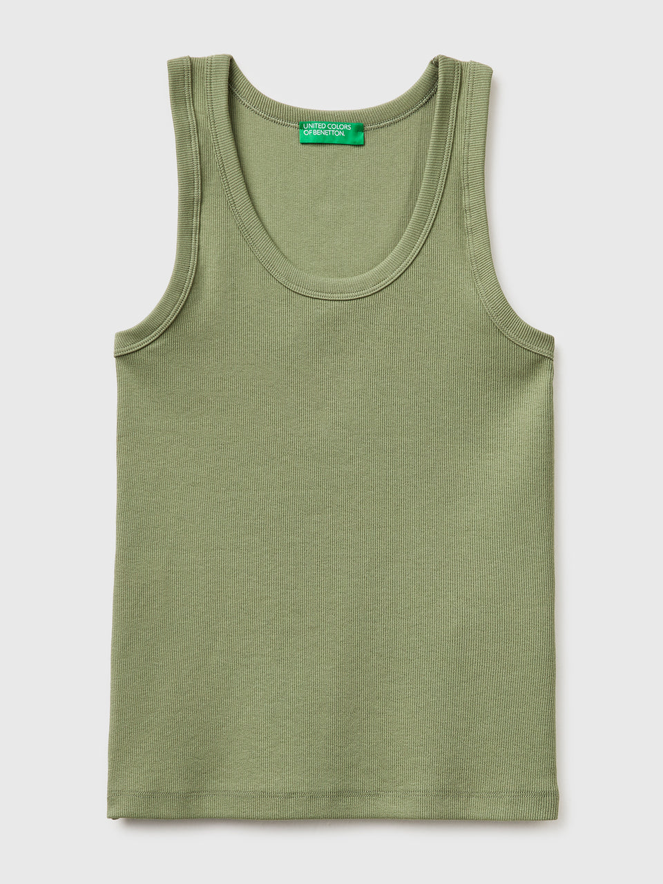 Wide-neck ribbed tank top - ucb_image_FS