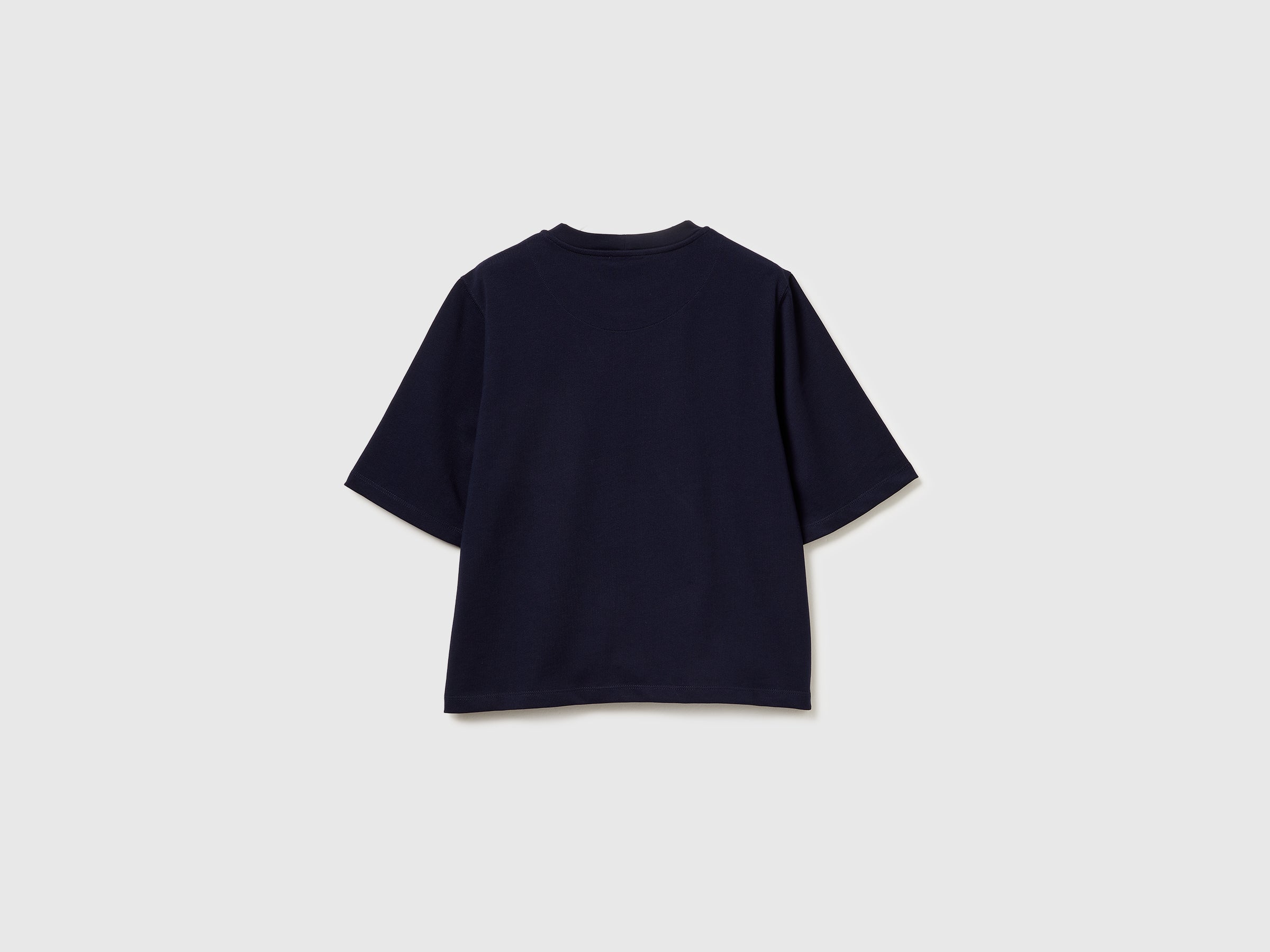T-shirt blu scuro con stampa Coco Capitán - ucb_image_BS