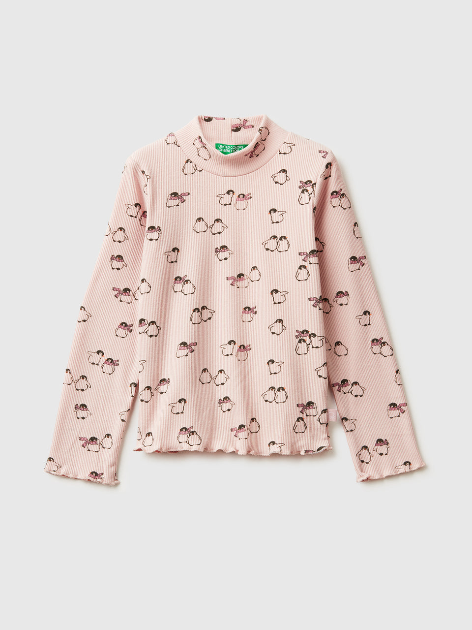 T-shirt slim fit com estampa pinguins - ucb_image_FS