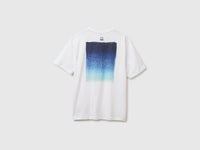T-shirt relaxed fit com estampa à frente e atrás - ucb_image_BS