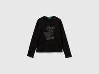 T-shirt com bordado em lurex - ucb_image_FS