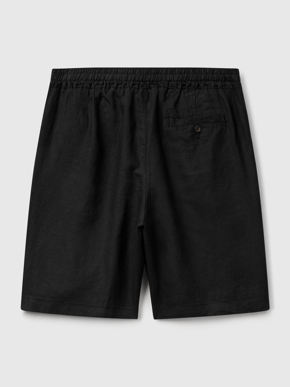 Bermuda shorts with drawstring in pure linen - ucb_image_BS