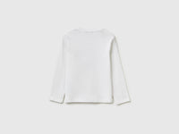 T-shirt in organic cotton with glittery logo - ucb_image_BS