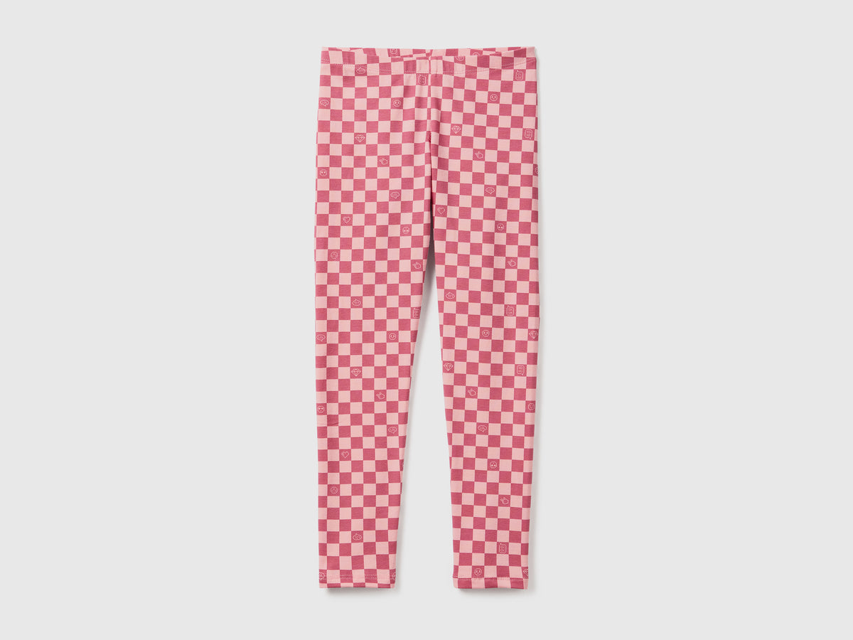 Leggings aos quadrados em algodão stretch - ucb_image_FS