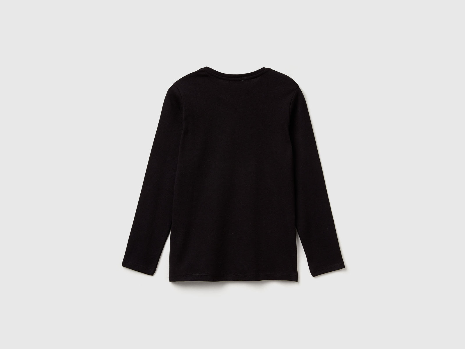 T-shirt de manga comprida com estampa glitter - ucb_image_BS