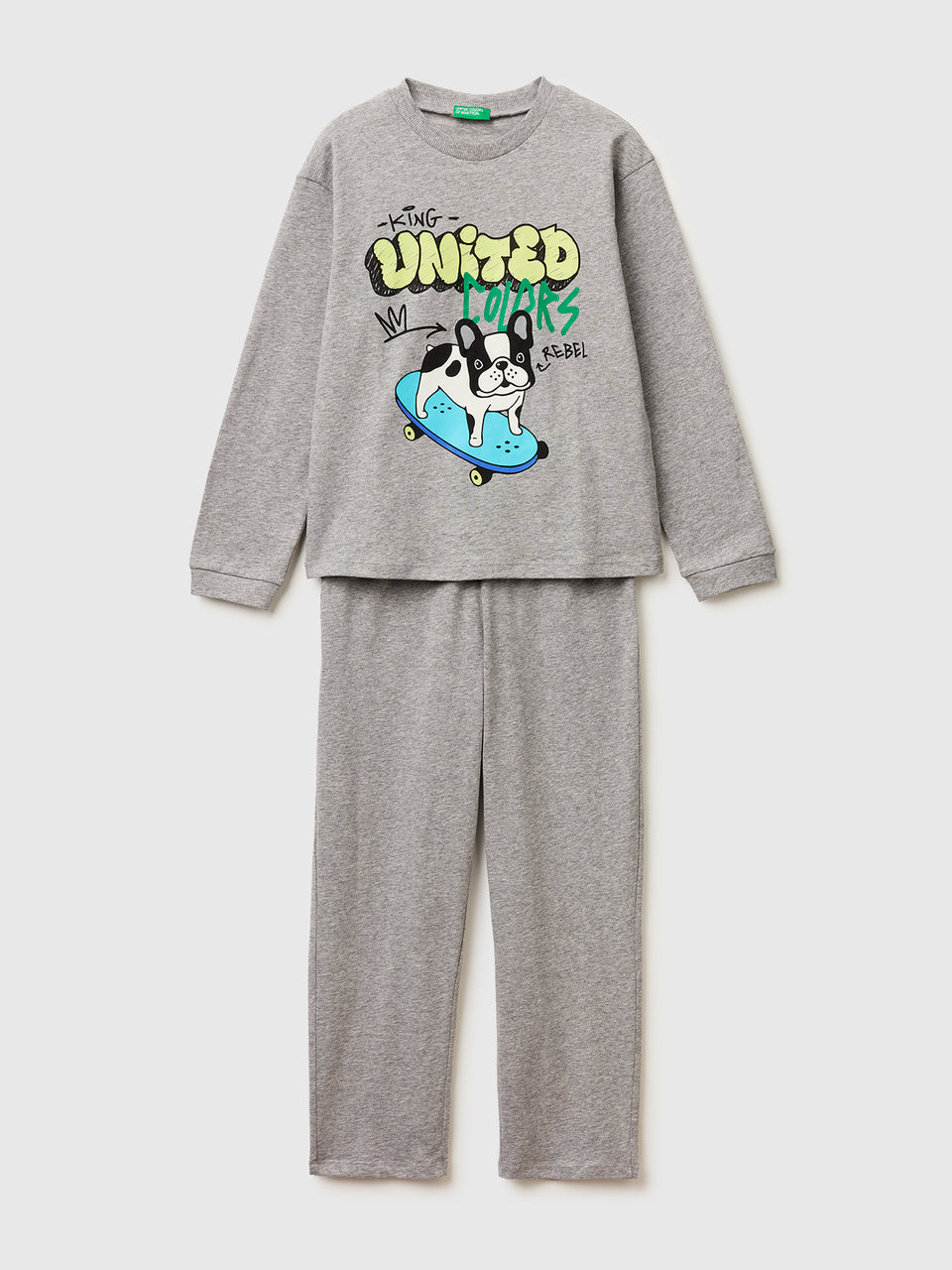 Pijama confortável com estampa logótipo - ucb_image_FS