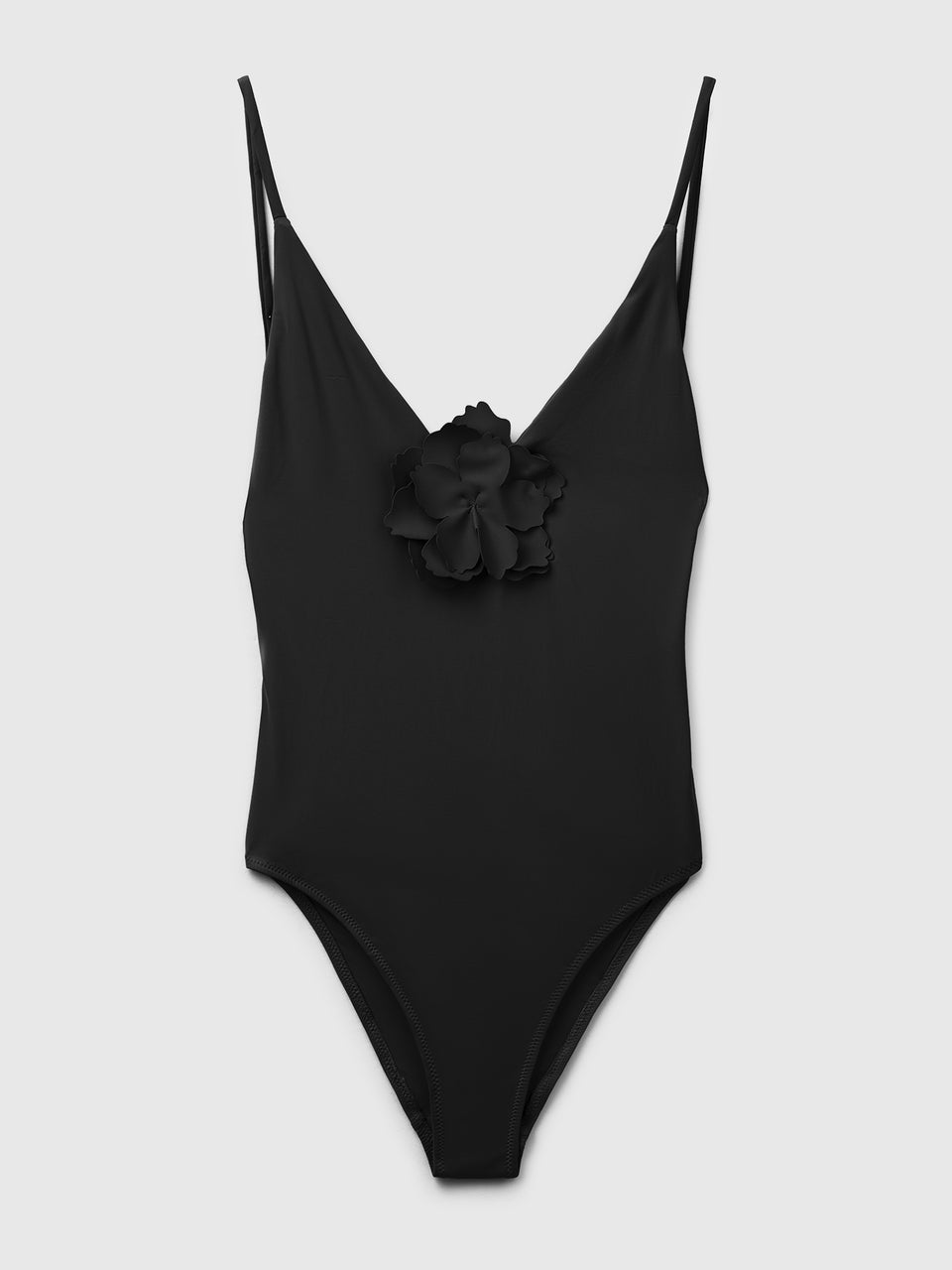 One-piece swimsuit with flower application - ucb_image_FS