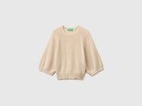 Oversized sweater in linen blend - ucb_image_FS