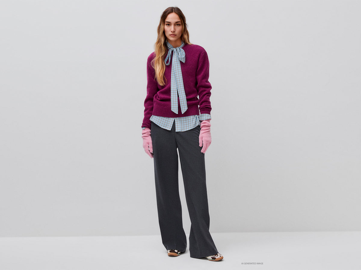 100% Shetland wool sweater