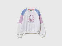 Cotton sweatshirt with logo - ucb_image_FS