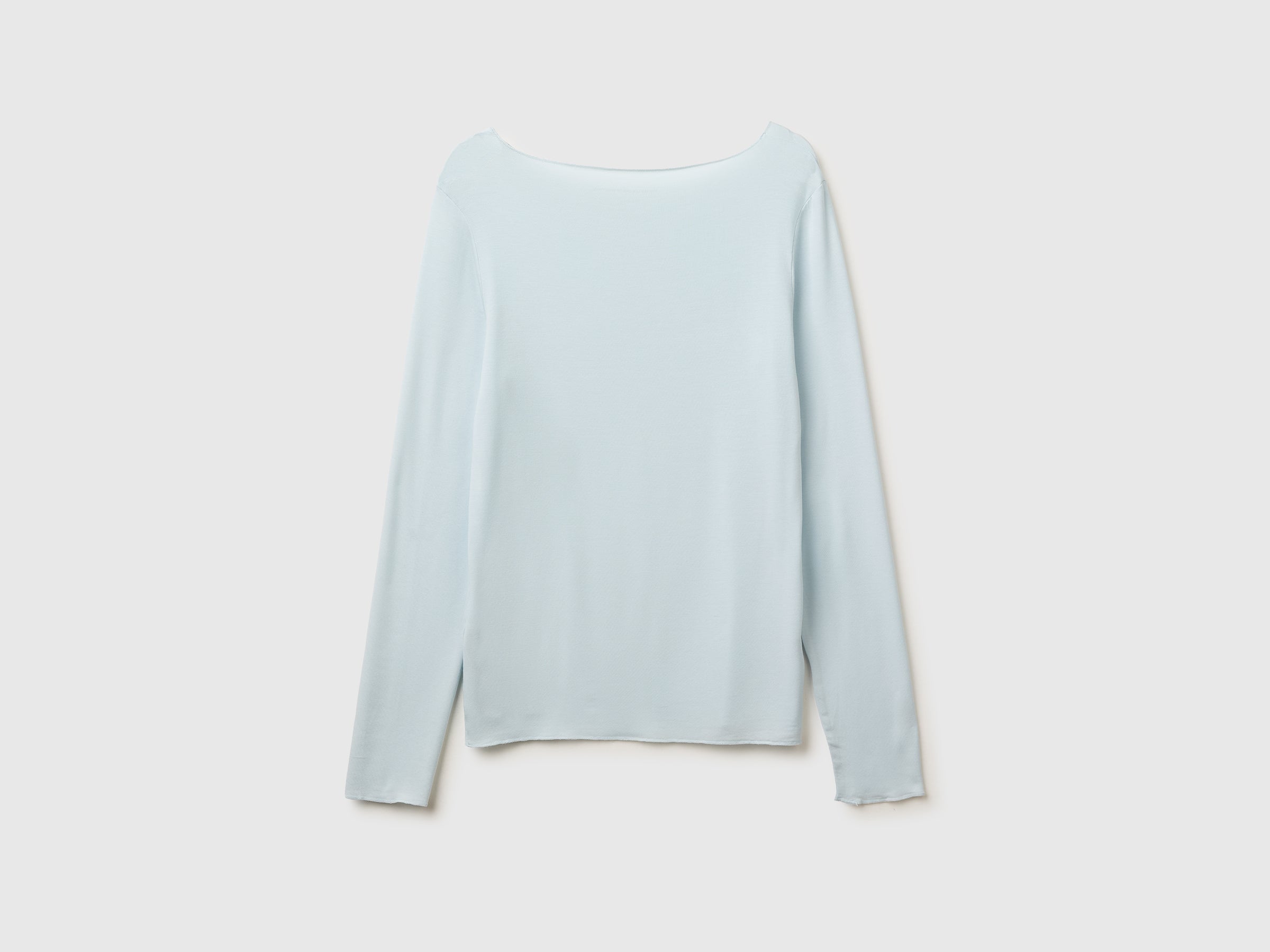T-shirt para usar por baixo do casaco em seda mista - ucb_image_BS