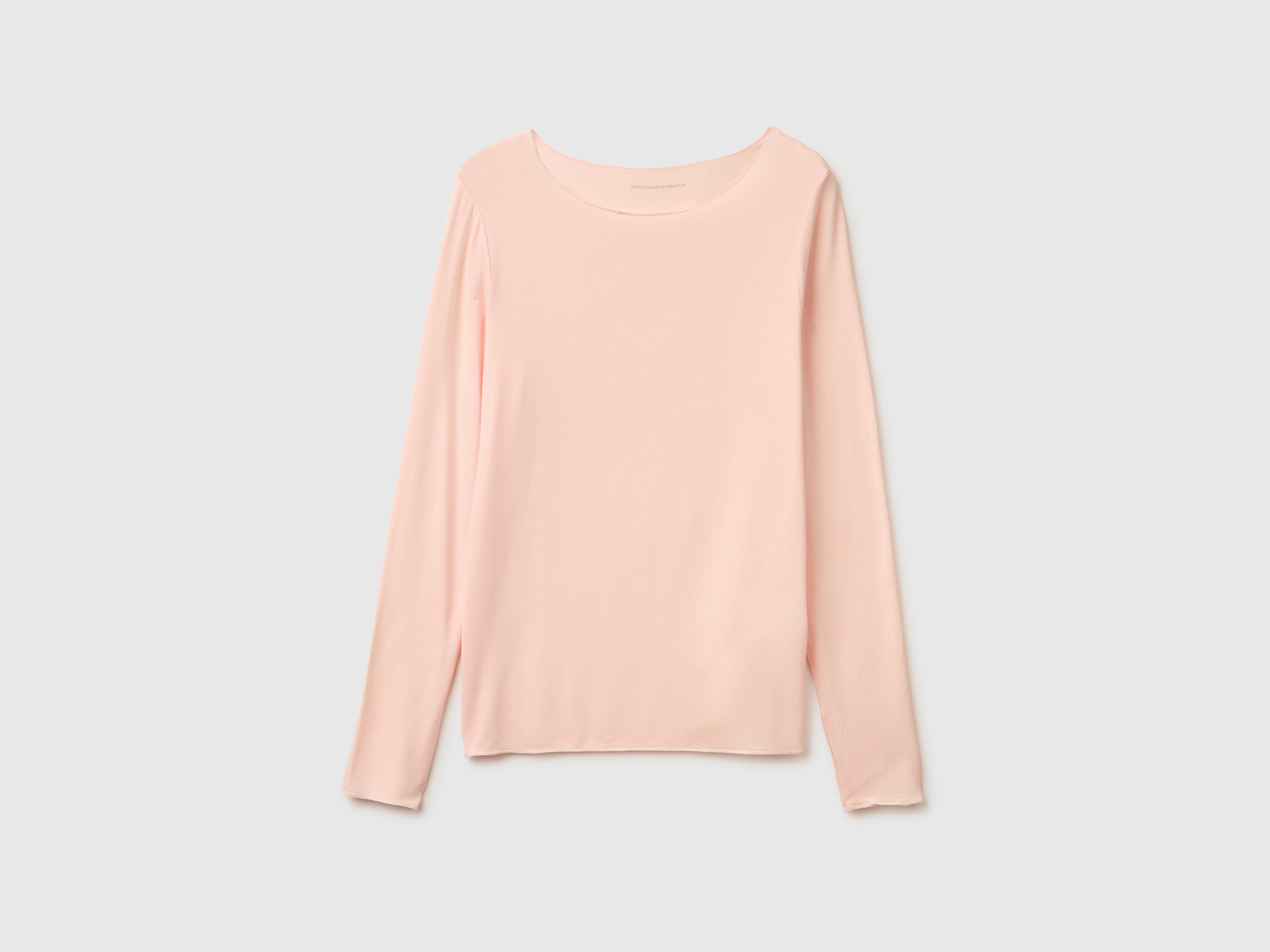 T-shirt para usar por baixo do casaco em seda mista - ucb_image_FS