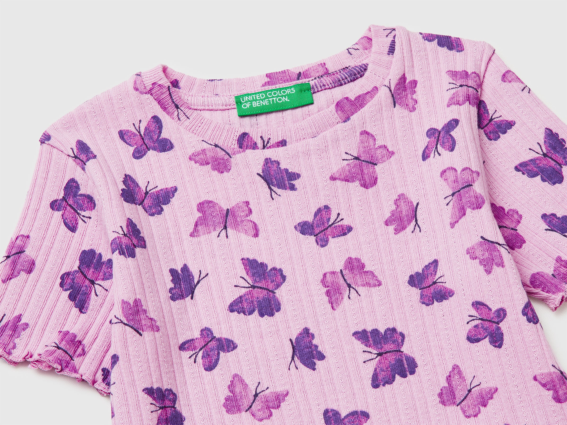 Ribbed printed T-shirt - ucb_image_DS1