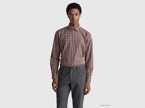 Camisa aos quadrados 100% algodão - ucb_image_F