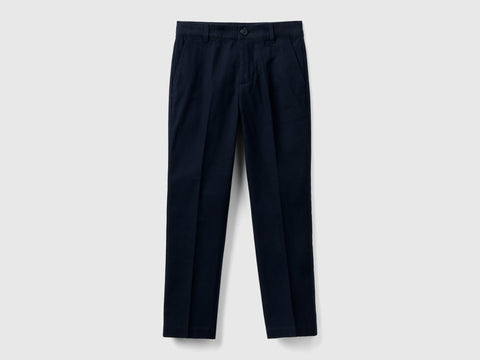 Calças de flanela slim fit - ucb_image_FS