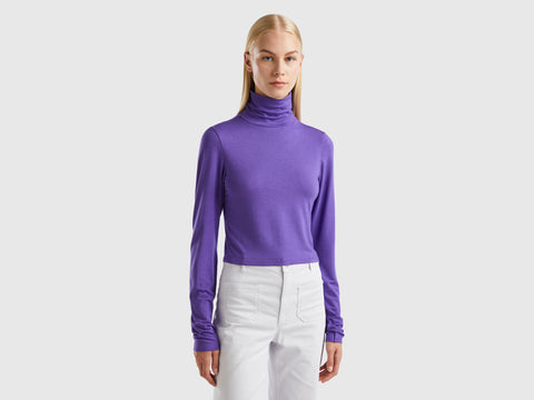 T-shirt com gola alta - ucb_image_F