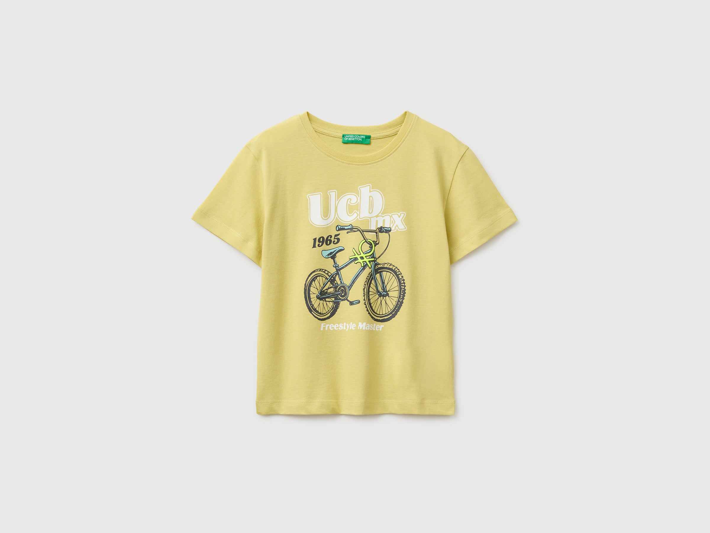 Organic cotton T-shirt with logo print - ucb_image_FS