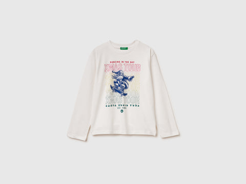 T-shirt com estampa em algodão quente - ucb_image_FS