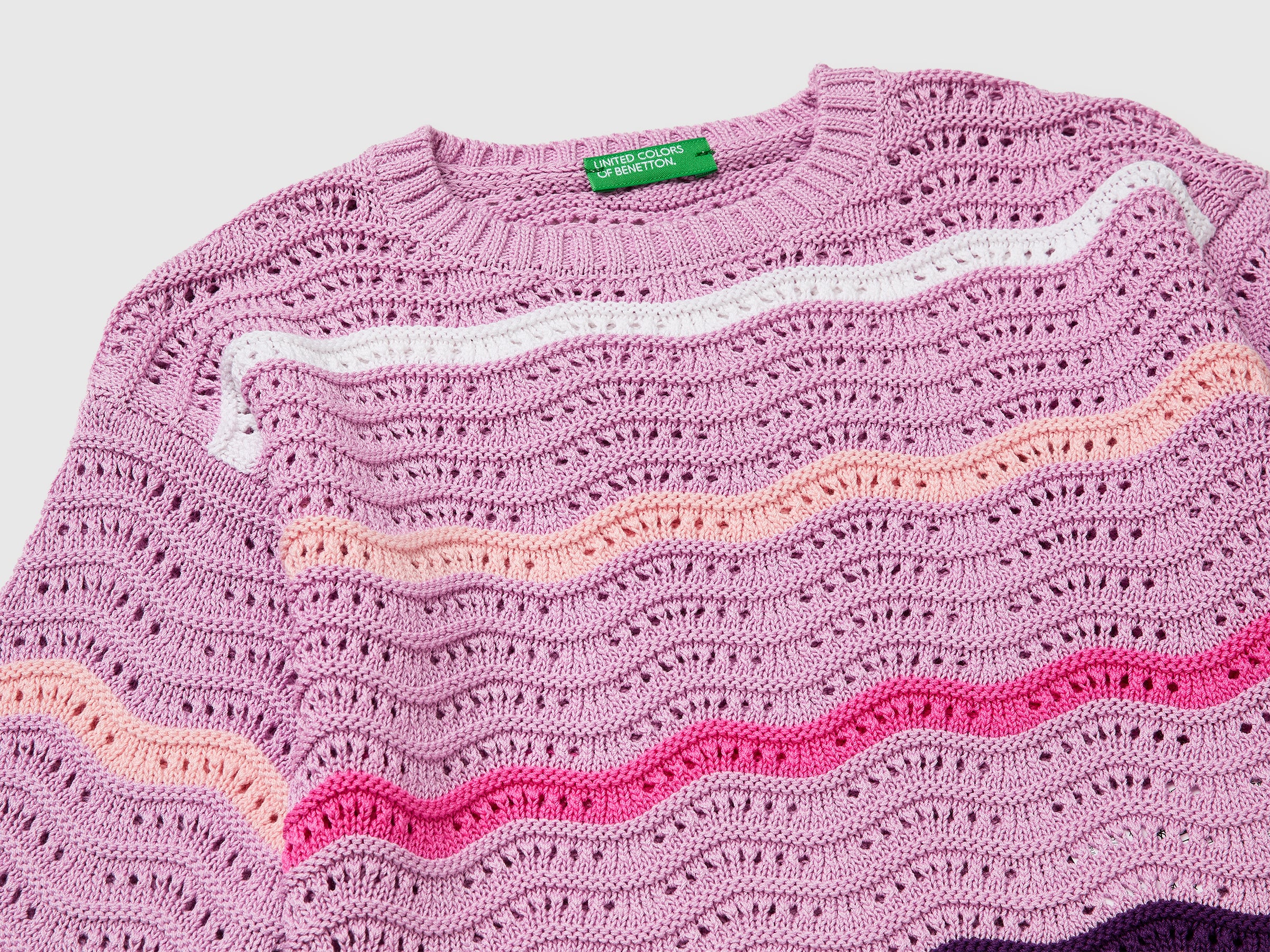 Sweater with multicolored stripes - ucb_image_DS1