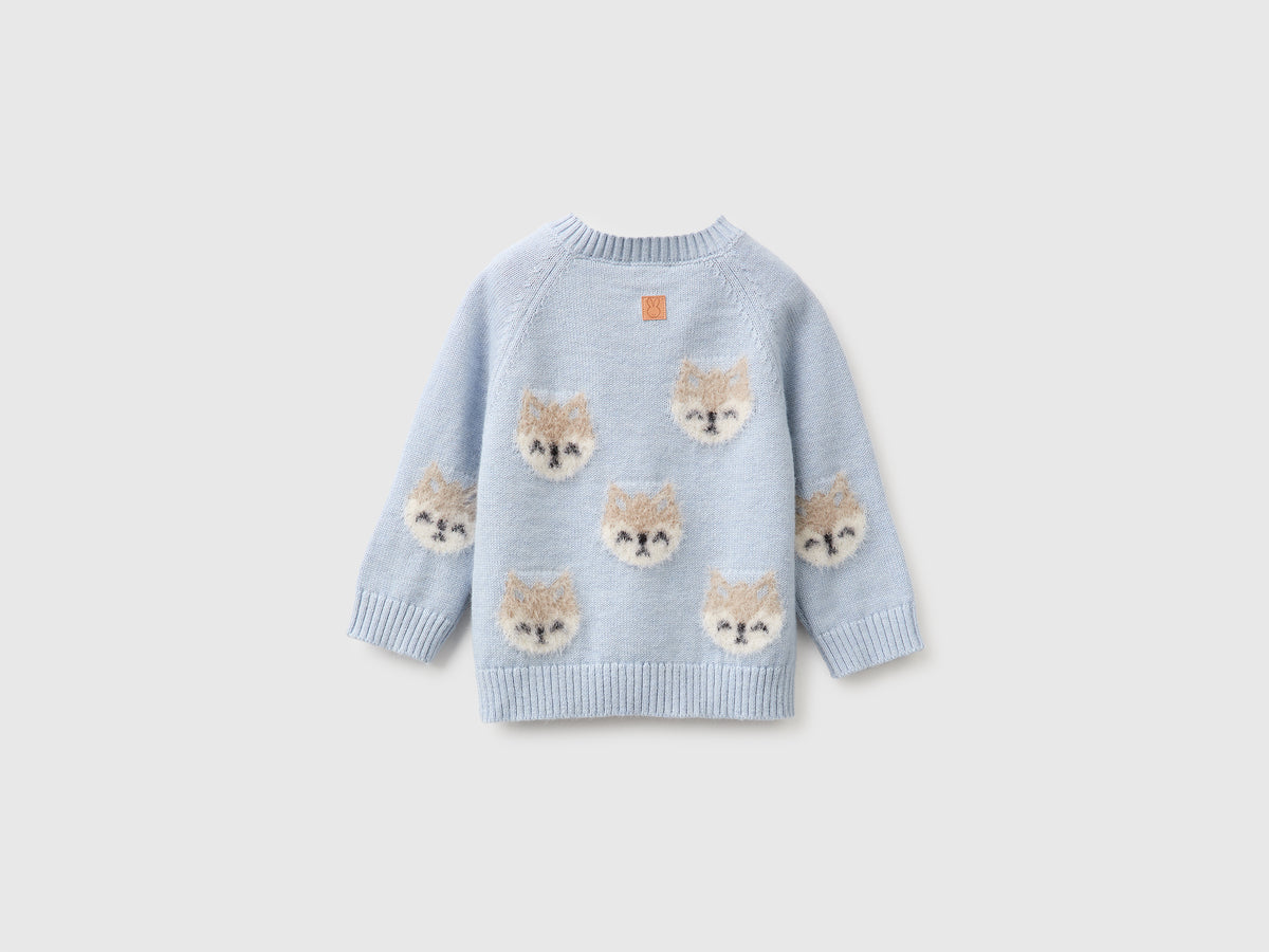 Camisola com intársia de animalzinho - ucb_image_BS