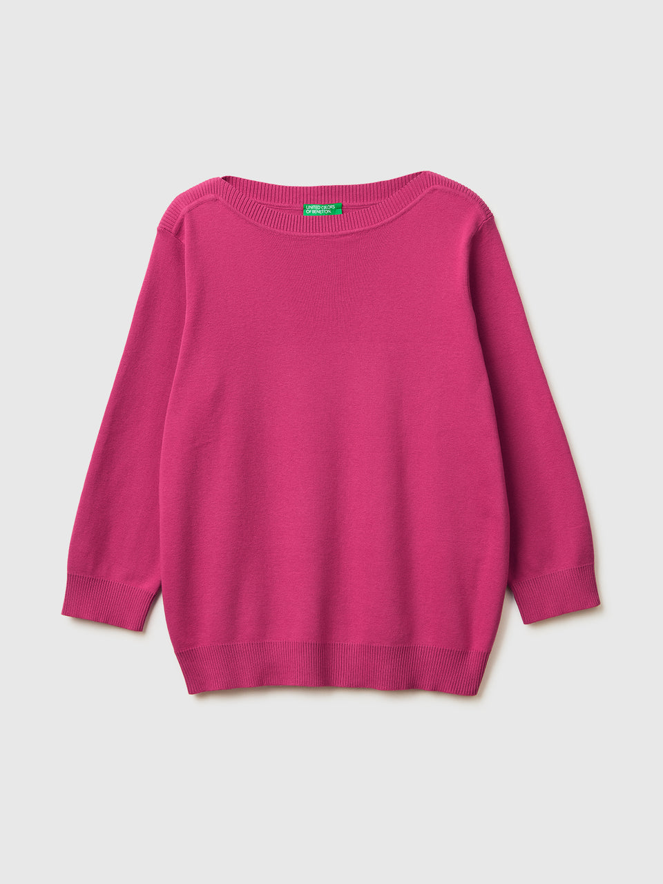 Plum sweater with boat neck - ucb_image_FS