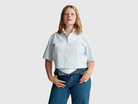 Camisa às riscas em algodão puro - ucb_image_F