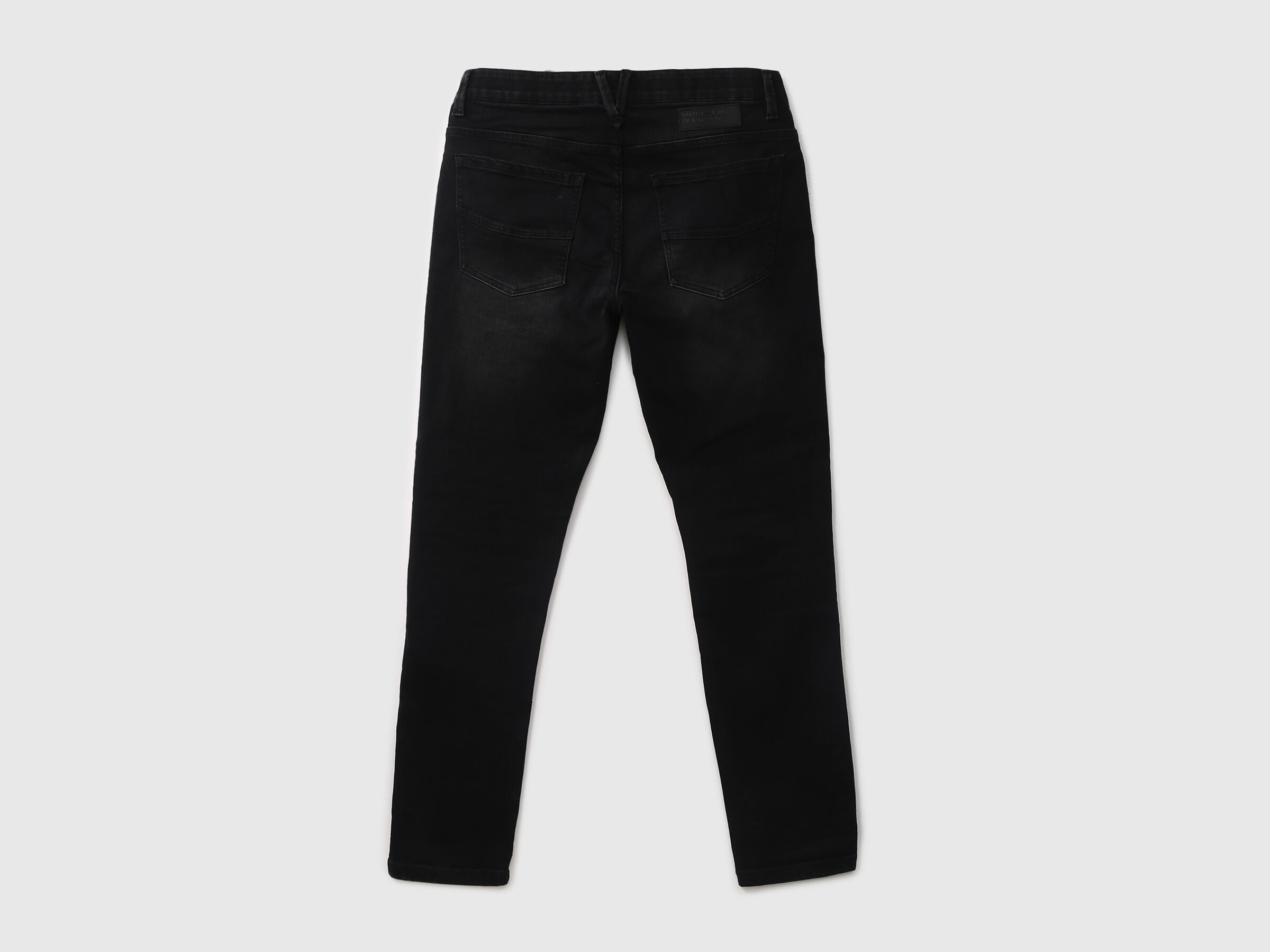 SKINNY FIT BLACK FLEXI WAIST BMRG JEANS image number 6