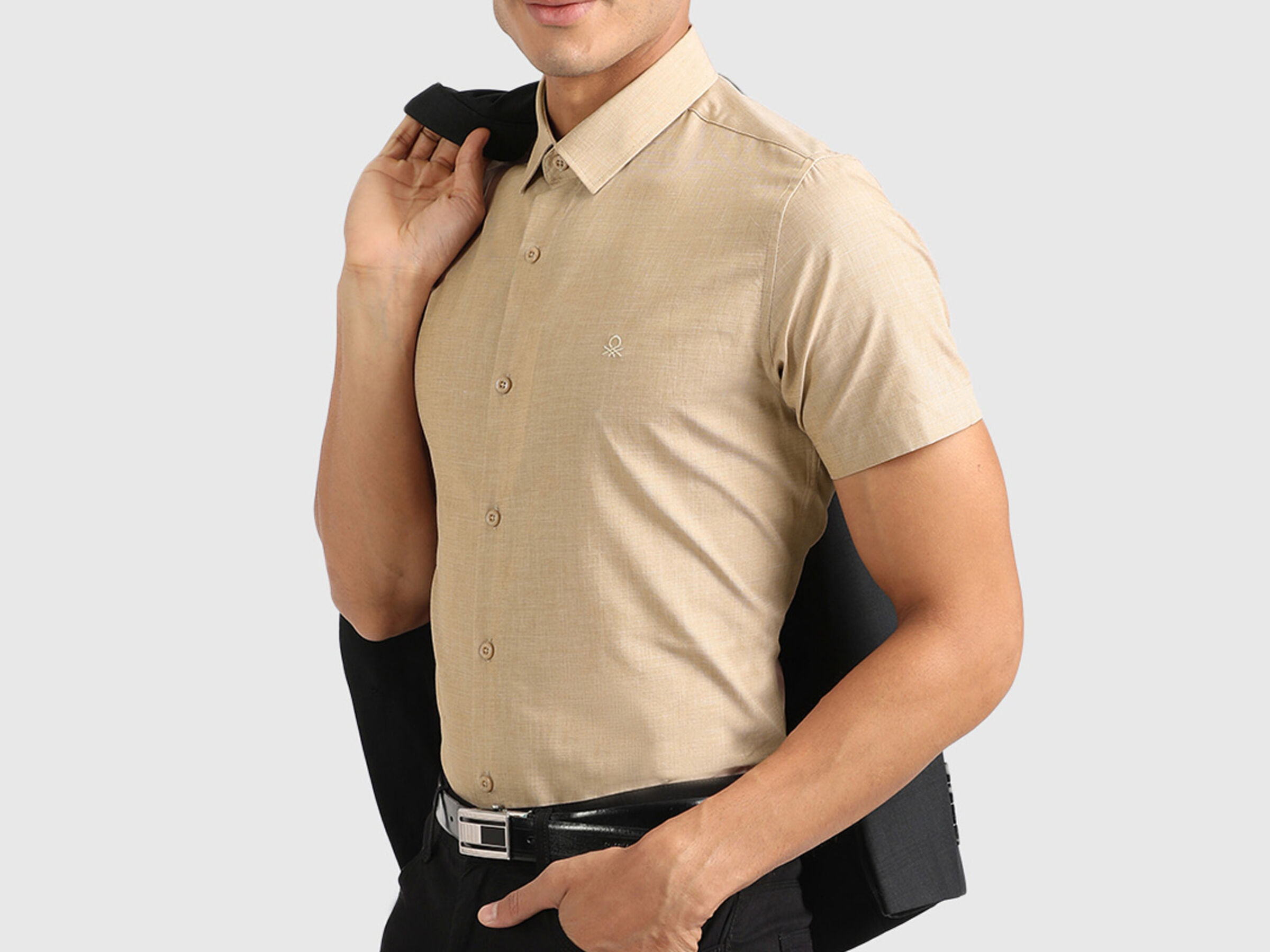 Cotton Half Sleeve Formal Shirt image number 2