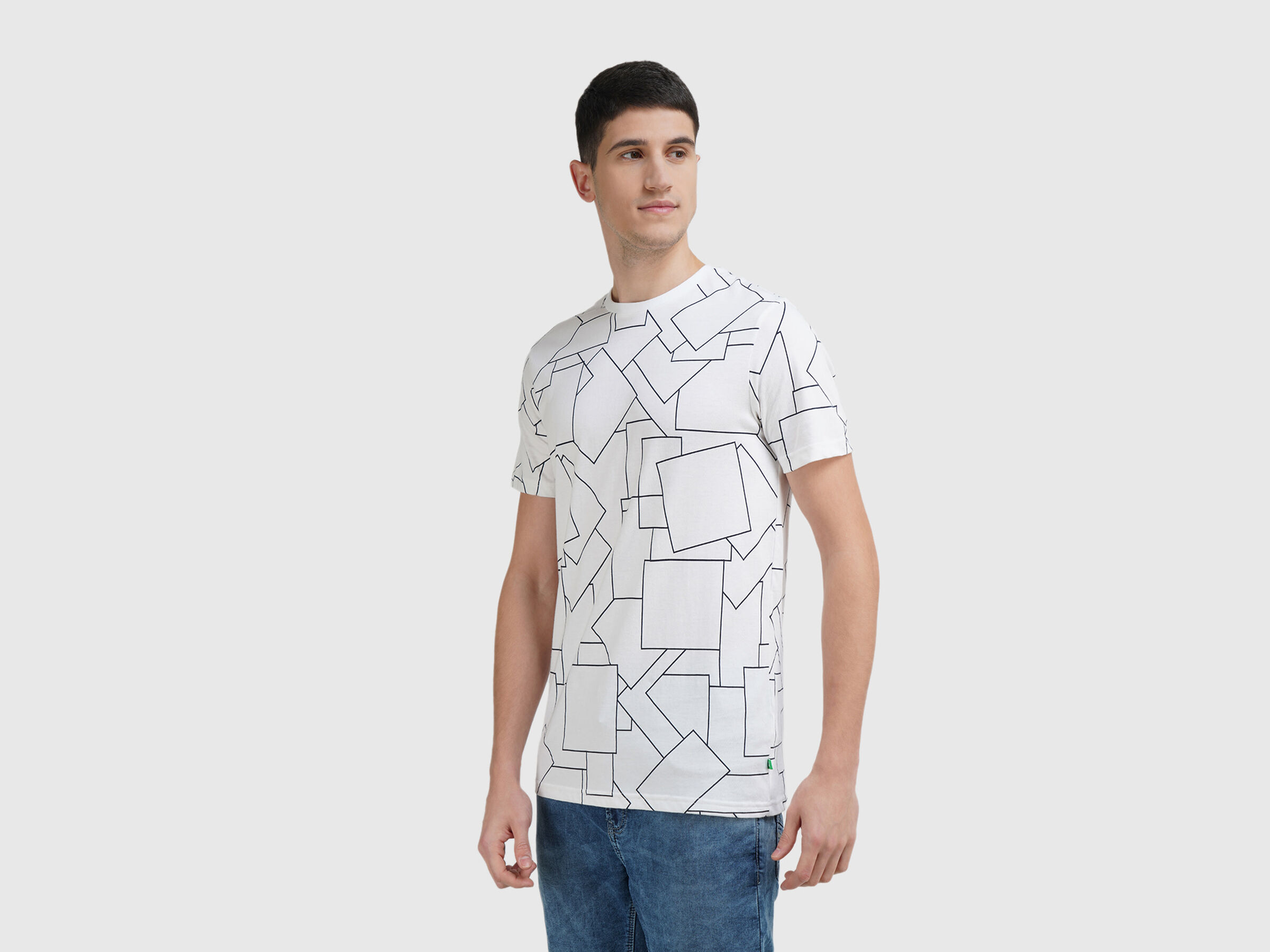 Geo Shapes AOP Tee image number 1