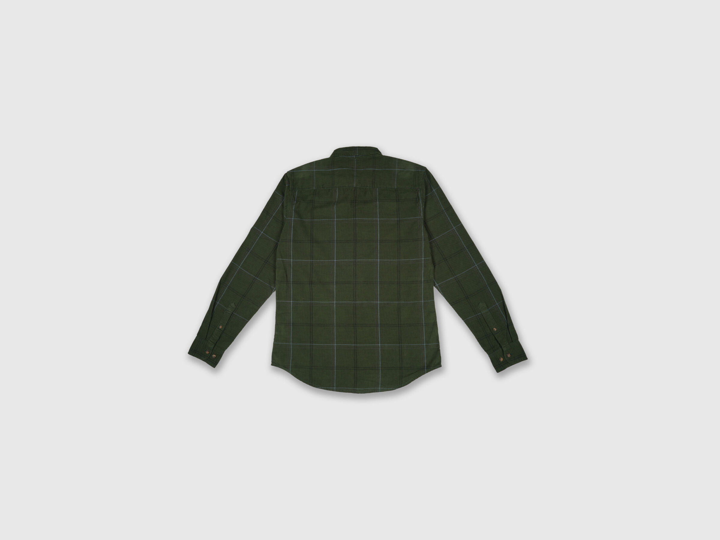 Fill Sleeve Corduroy Check Shirt image number 5