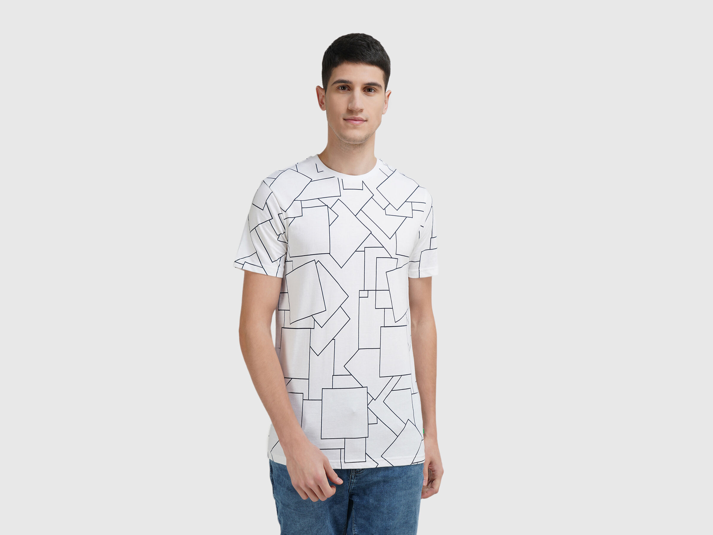 Geo Shapes AOP Tee image number 0