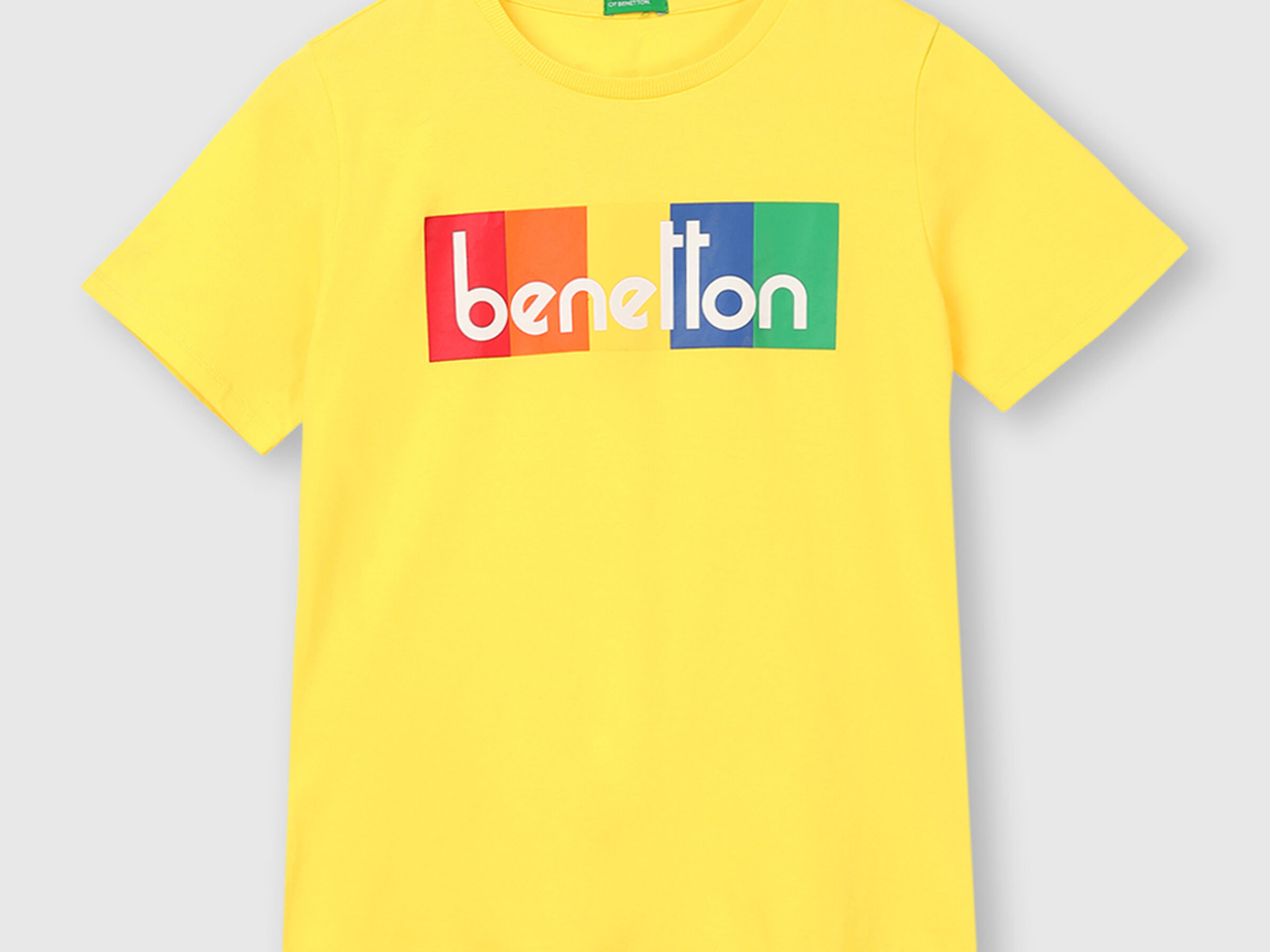 Pure Cotton Tee Shirt with Banner image number 4