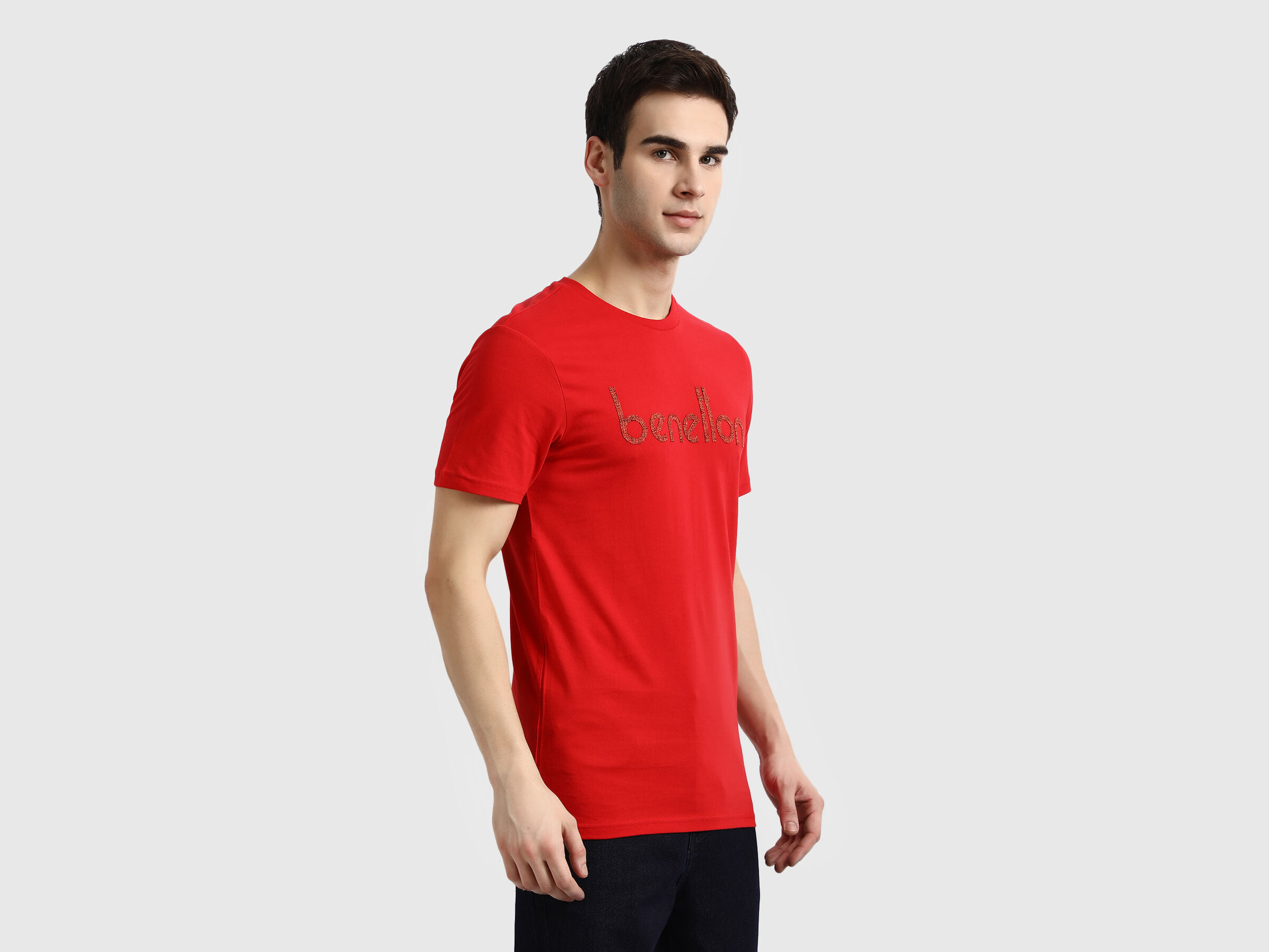 Lasercut T-Shirt with UCB Text Logo image number 1