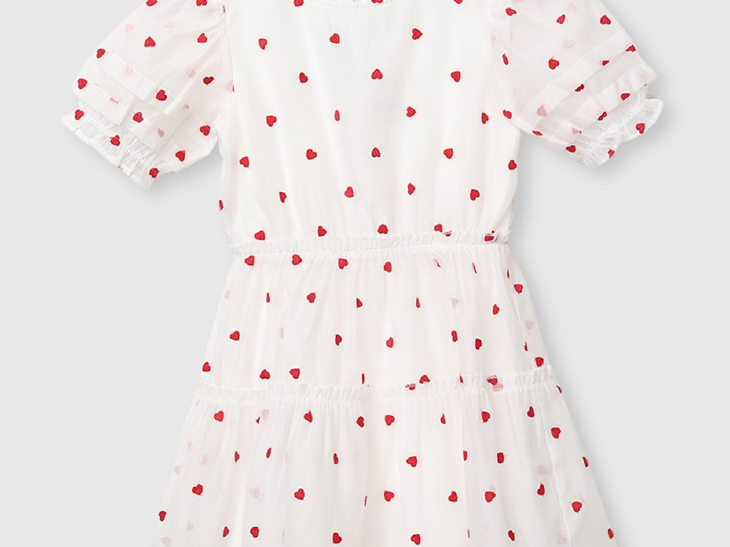 Short Sleeves Mesh Dress image number 0