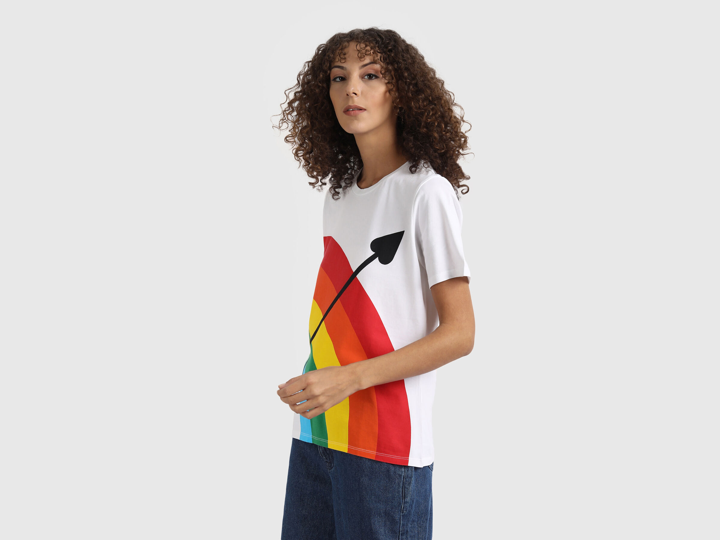 Hope T-Shirt-Rainbow image number 1