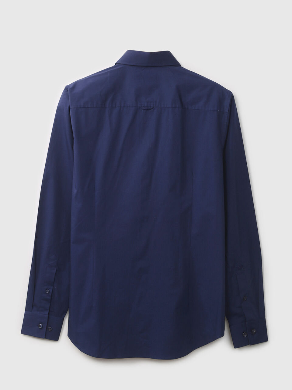 F/S STRETCH POPLIN REGULAR COLLAR SHIRT image number 2