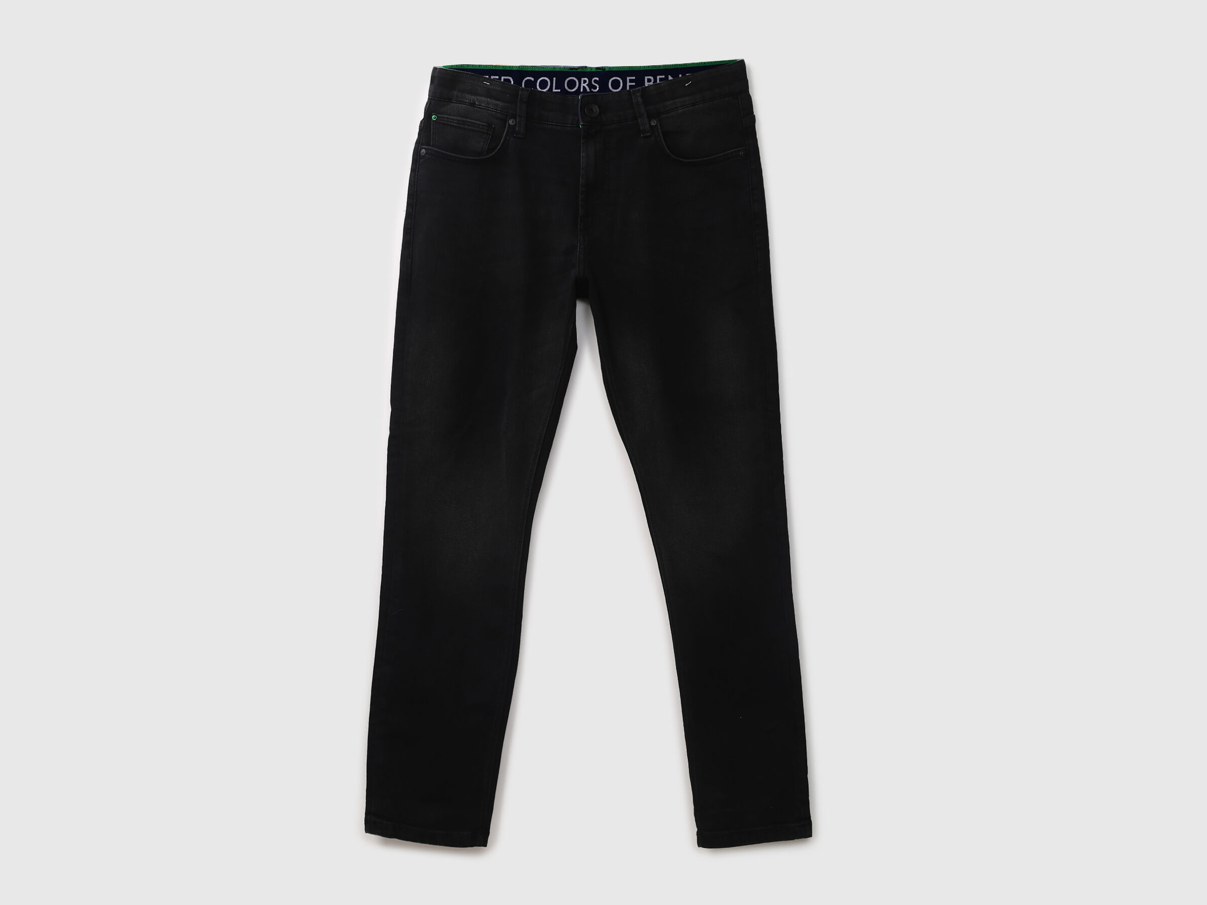 SKINNY FIT BLACK FLEXI WAIST BMRG JEANS image number 7