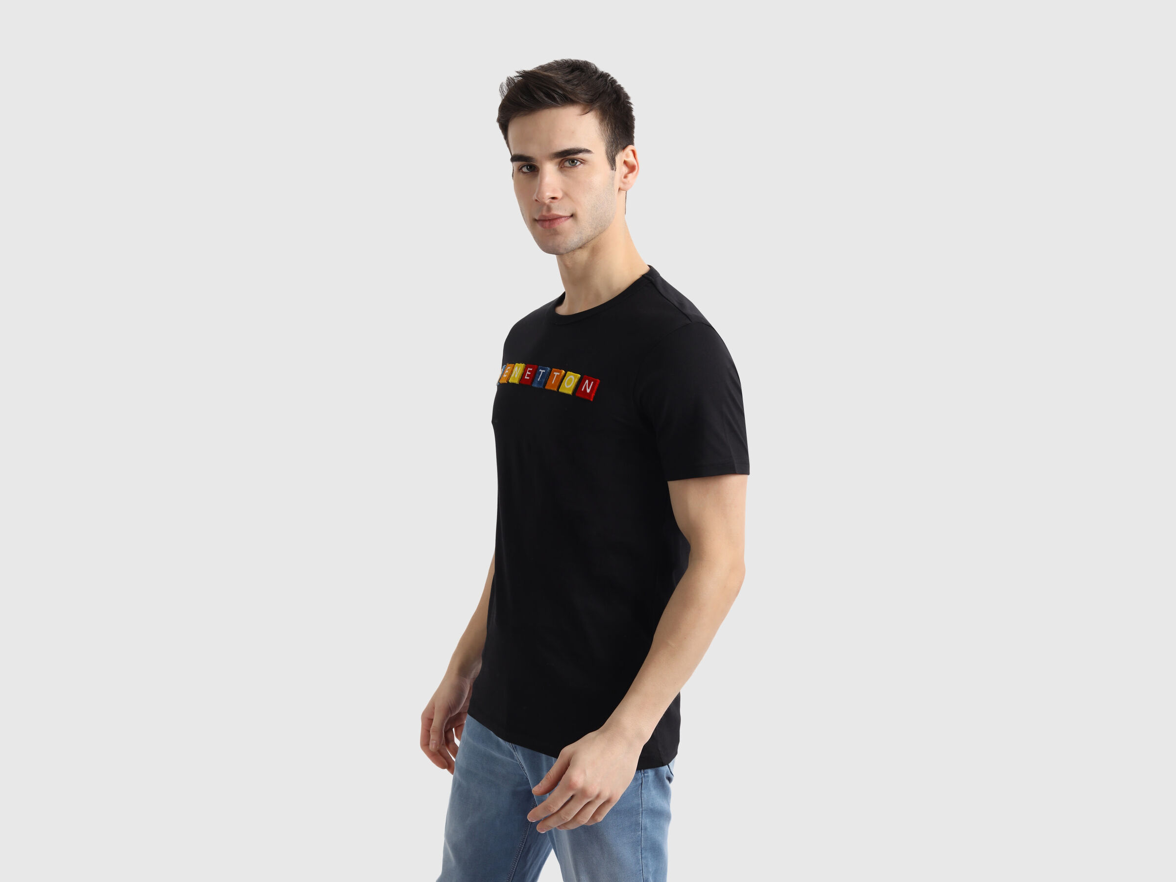3D Benetton Logo Tee image number 1