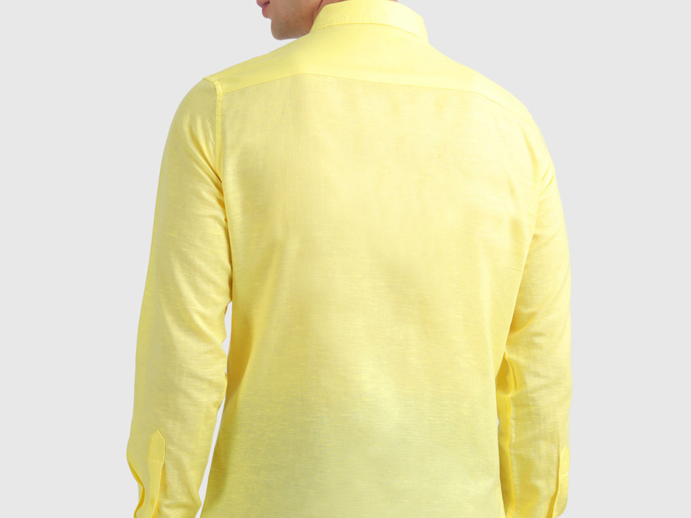 Long Sleeve Linen Blend Shirt image number 1