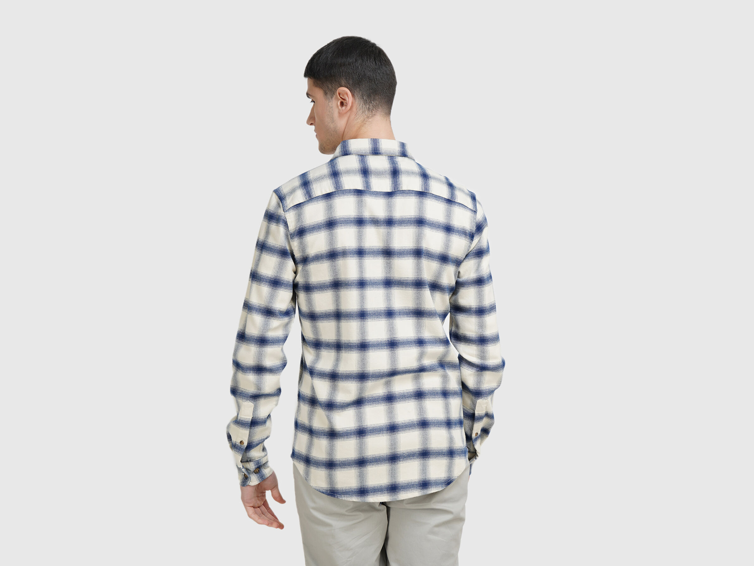 Full Sleeve Stretch Flannel.Shirt image number 2