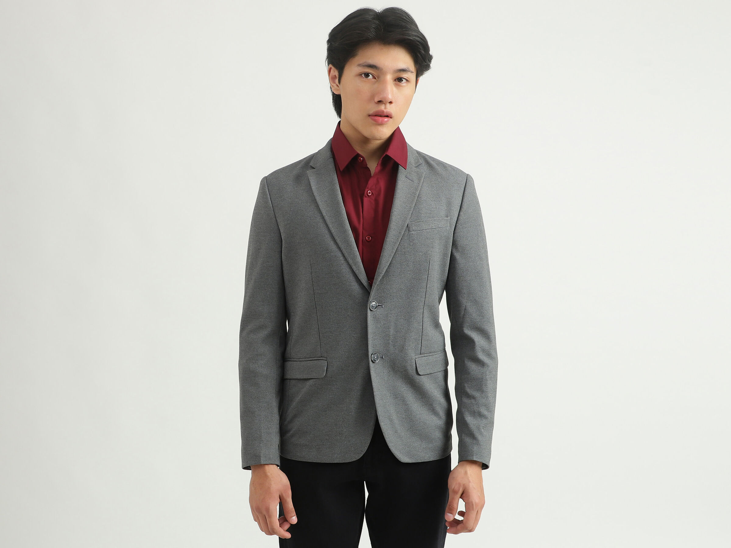 CORE KNIT BLAZER image number 0